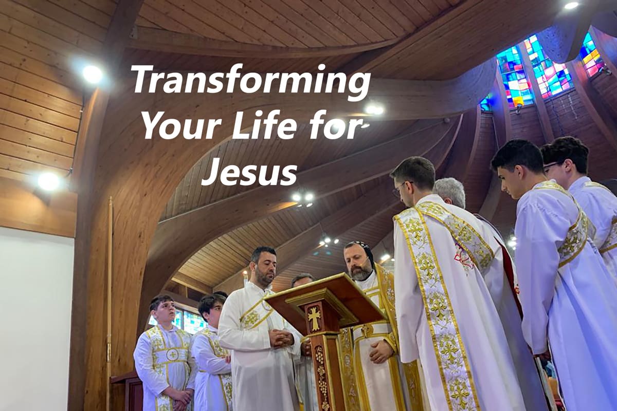 The Transfiguration of Christ - By Father Andrew Bahhi